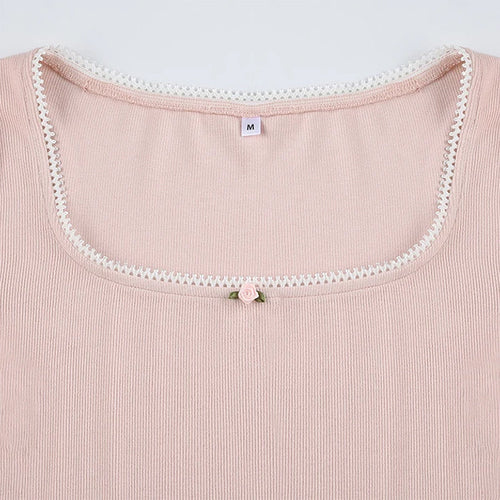 2000's Baby Rose Pink Top